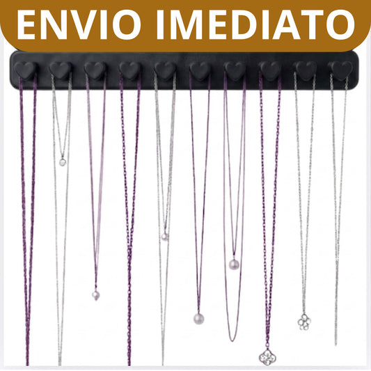 Organizador de Joias Coração - Porta Colares e Pulseiras