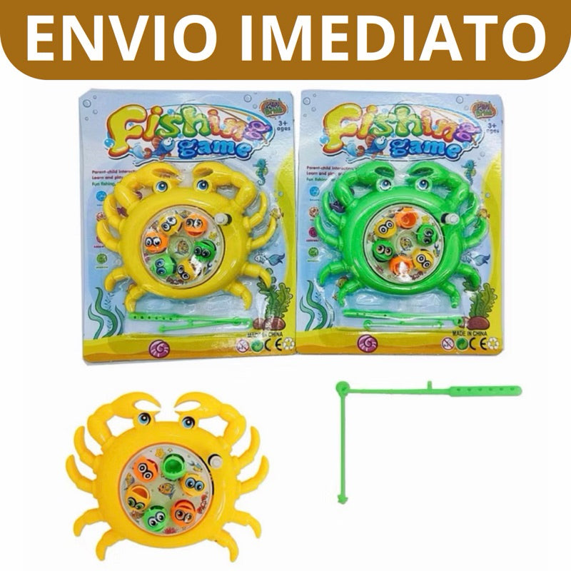 Brinquedo Pega Peixe com Corda - Pescaria Infantil